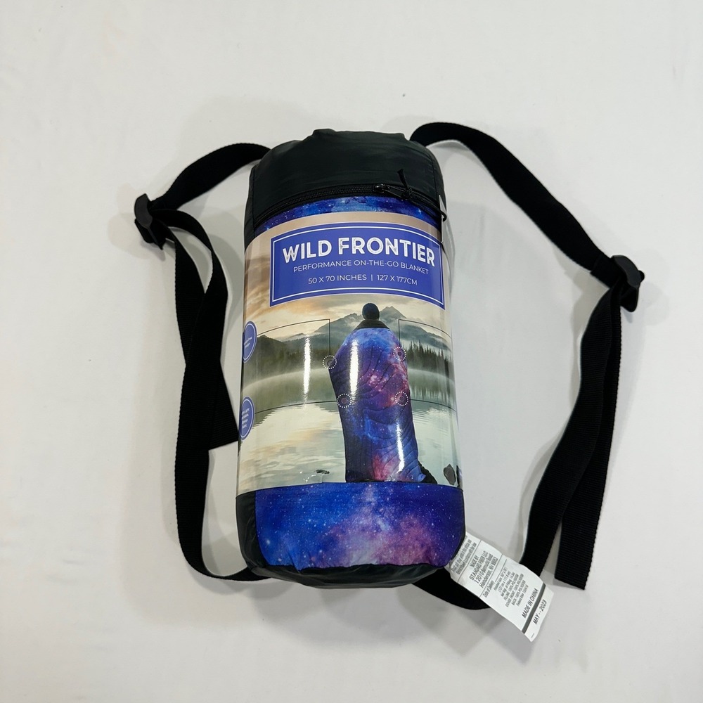 Wild Frontier Performance On-The-Go Blanket Unisex 50x70 Galaxy Ripstop Gorpcore